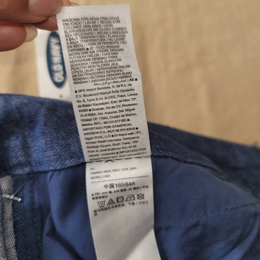 OLD NAVY PIXIE ANKLE PANTS, BLUE,SIZE 14 NWT, - Picture 10 of 13